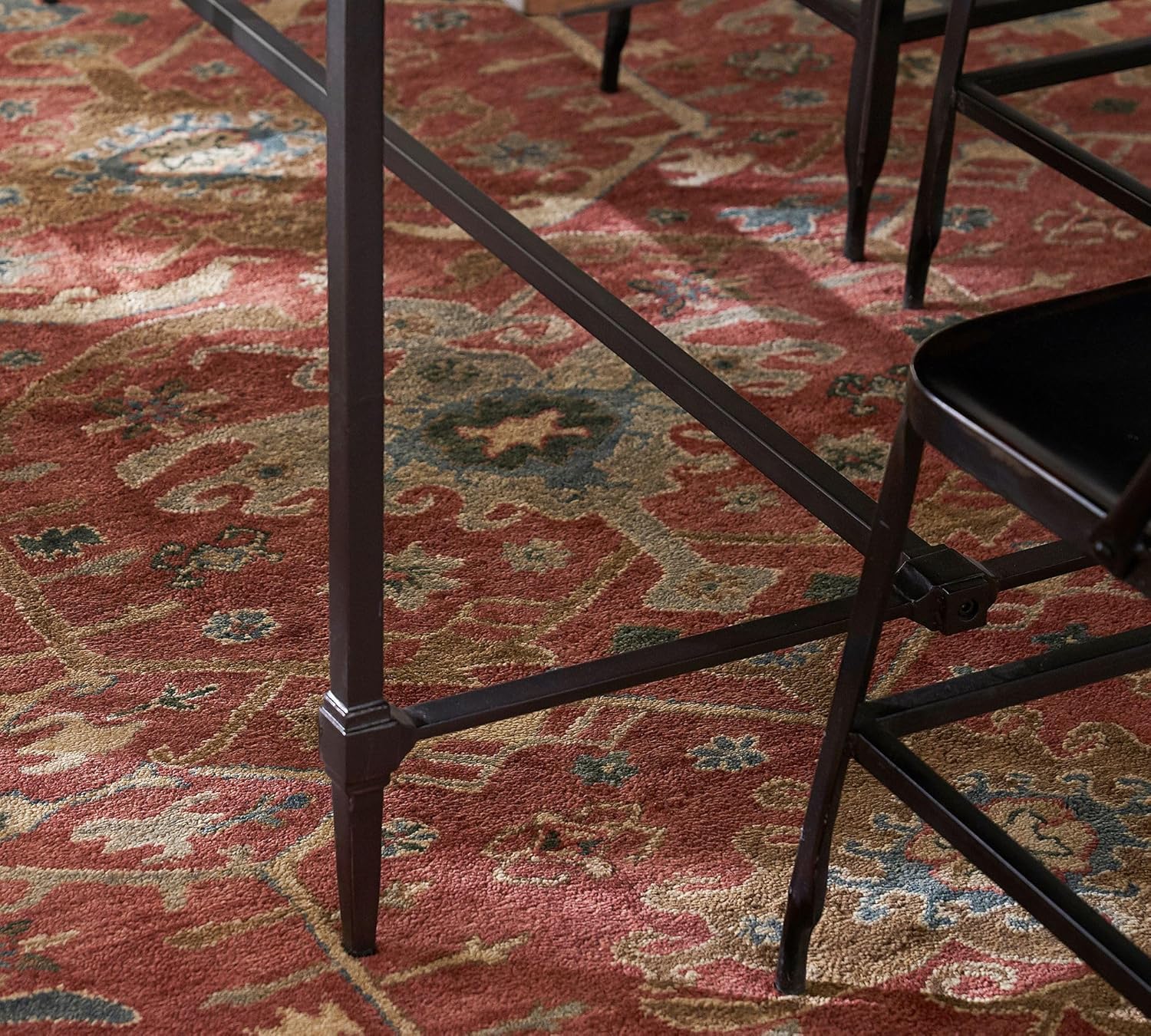 ODETTE RUGS Hand-Tufted Area Rug Soft Wool Rug Traditional Design Durable Large Floor Carpet for High Traffic Areas Living Room Dining Room Bedroom - Image 6