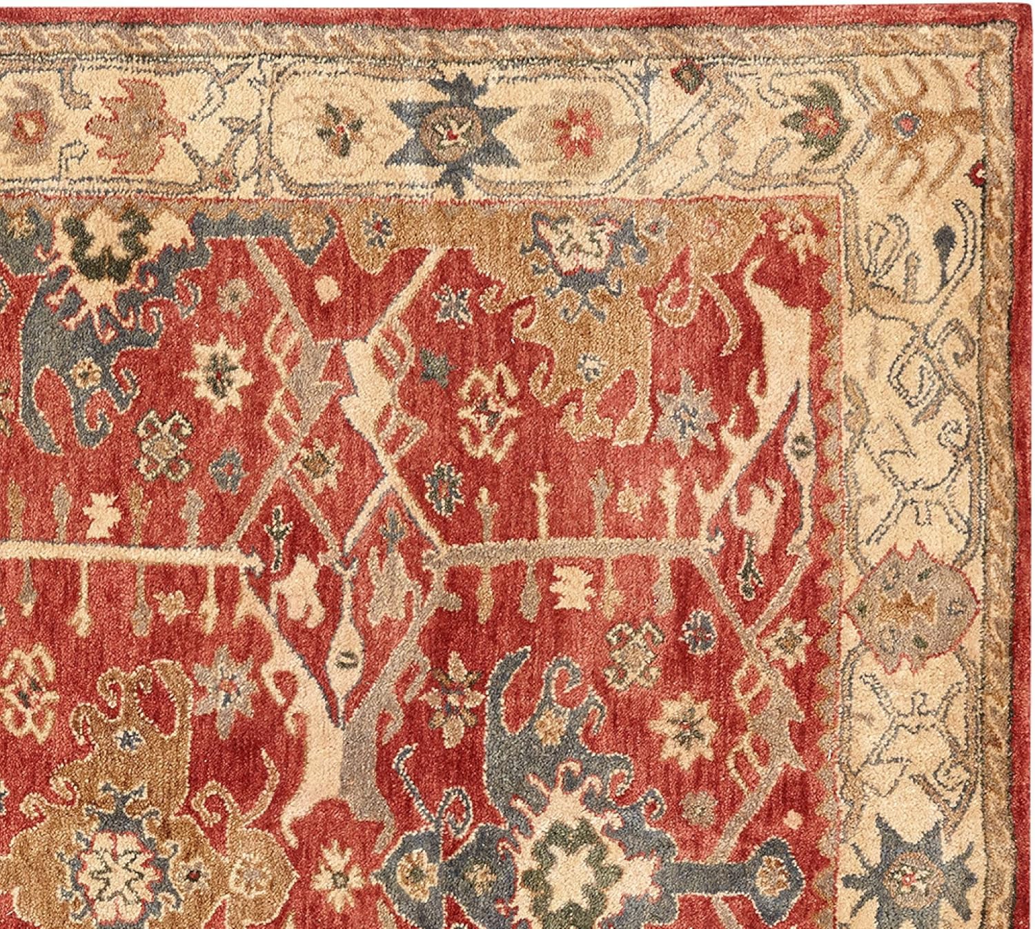 ODETTE RUGS Hand-Tufted Area Rug Soft Wool Rug Traditional Design Durable Large Floor Carpet for High Traffic Areas Living Room Dining Room Bedroom - Image 7