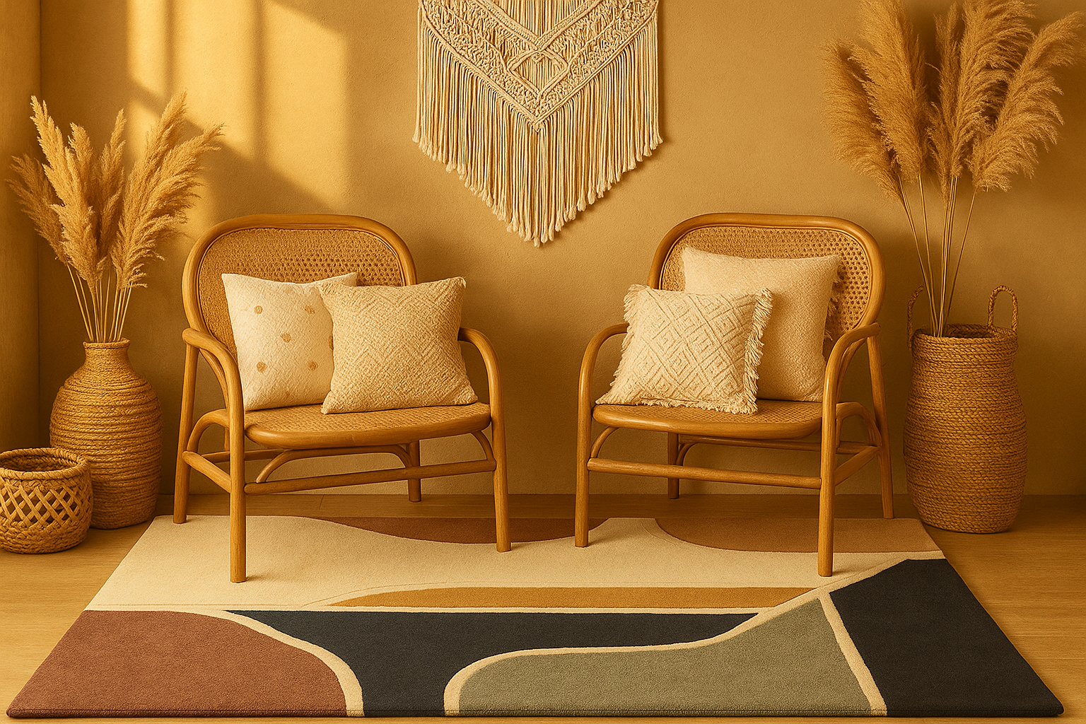 Woolen Handtufted - Aven, Wool Rug Soft Carpet ,Living Room Rug - Image 2