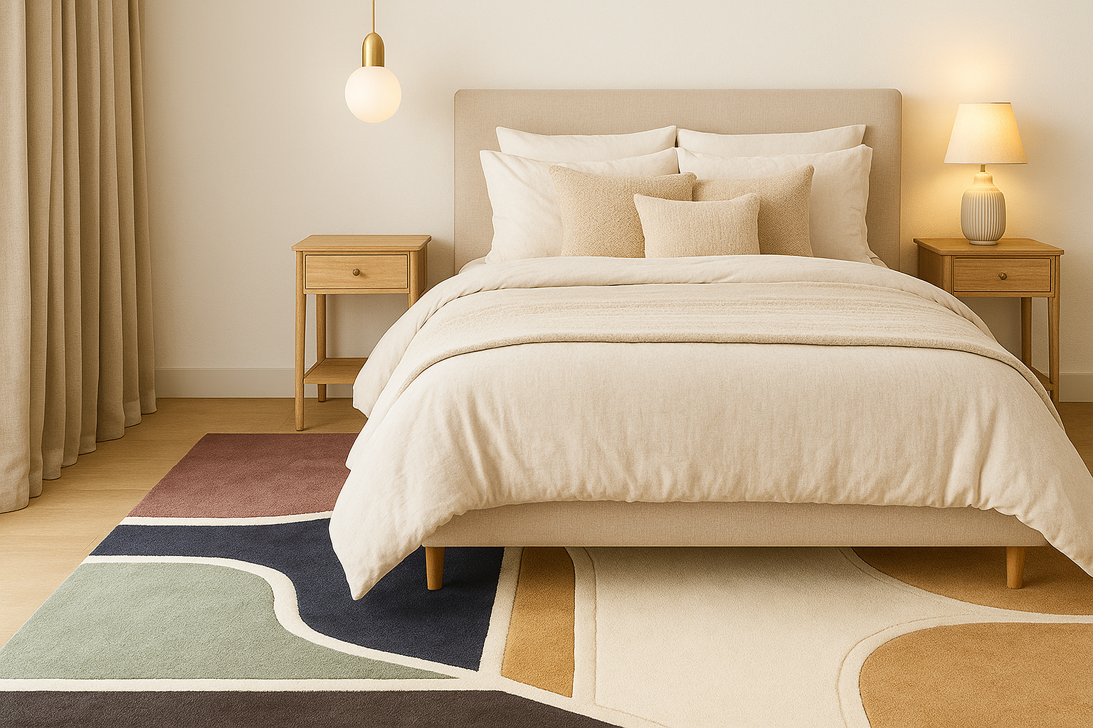 Woolen Handtufted - Aven, Wool Rug Soft Carpet ,Living Room Rug - Image 4