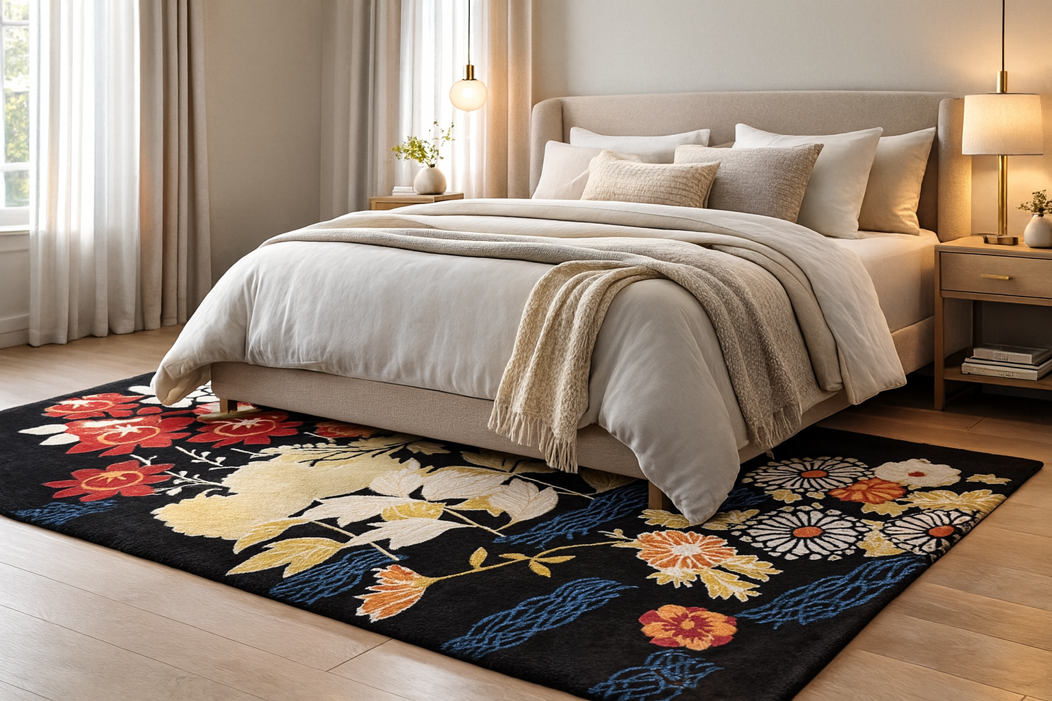 Hand-Tufted- Regal Carpet Brand Wasi Collection, Wool Rug Soft Carpet, Living Room, Bedroom Dining Room - Image 10