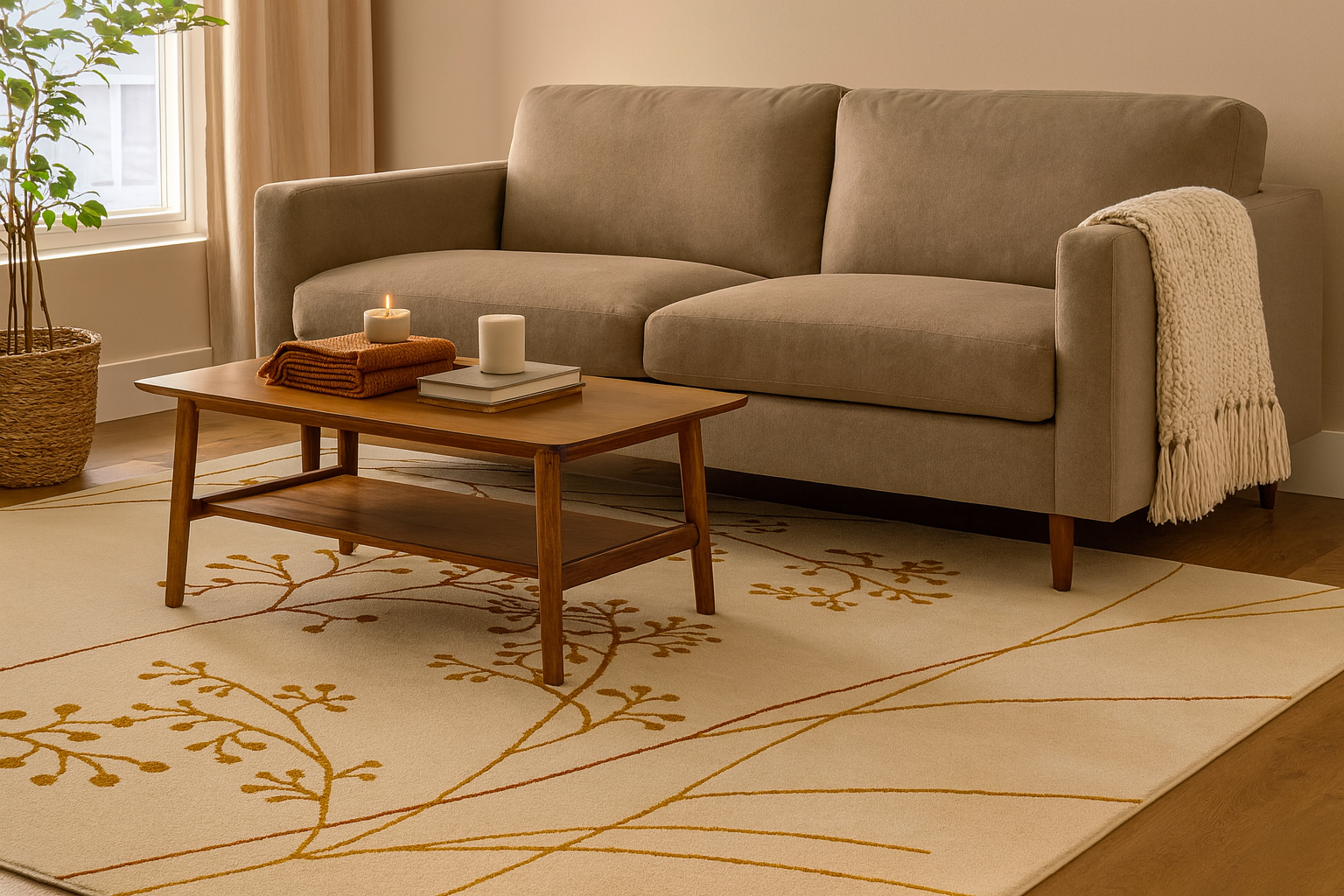 Antiquity Collection Handmade Traditional Wool Soft Rug Carpet for Living Room Bedroom - Image 7