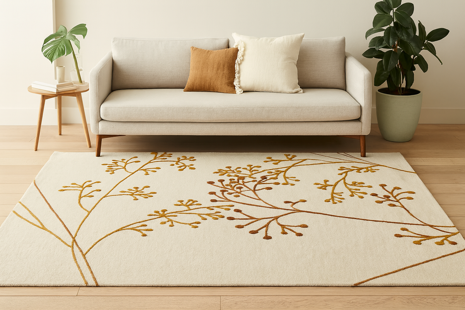 Antiquity Collection Handmade Traditional Wool Soft Rug Carpet for Living Room Bedroom - Image 2