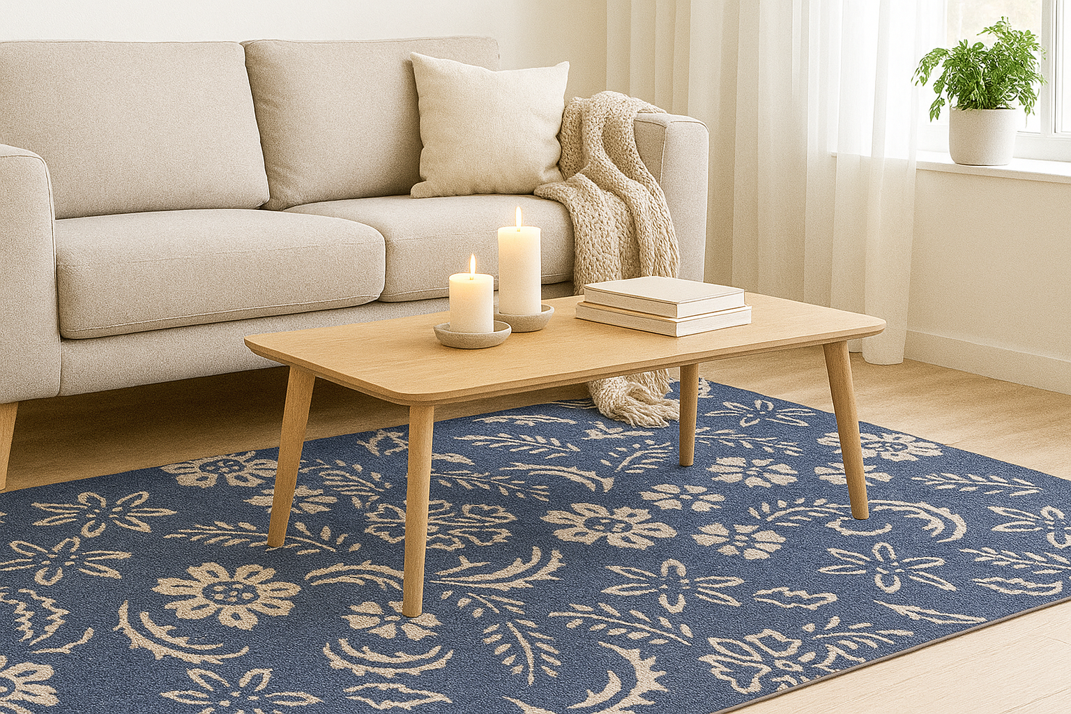 Hand Tufted-Delya,Wool Rug Soft Carpet Rugs - Image 7