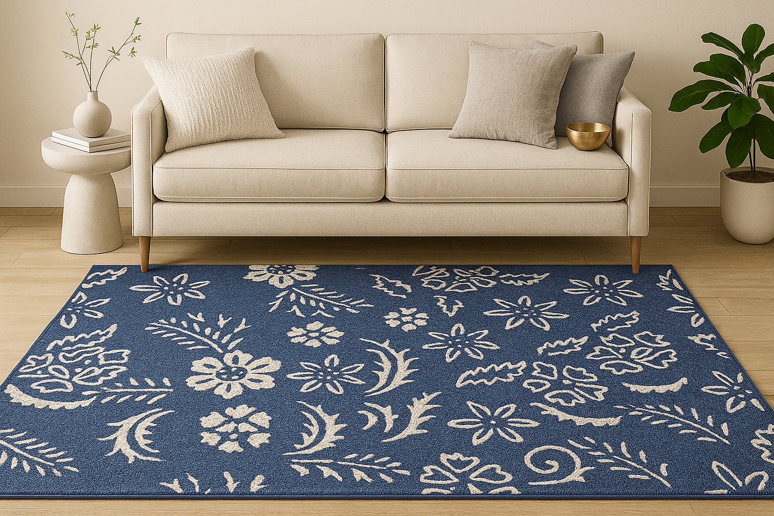 Hand Tufted-Delya,Wool Rug Soft Carpet Rugs - Image 8